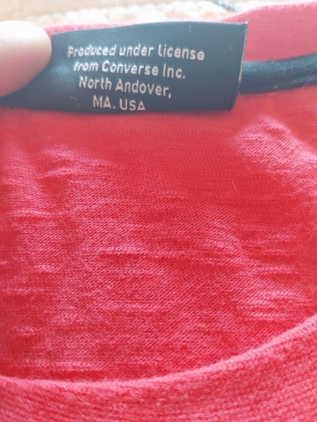 Camiseta converse hombre L