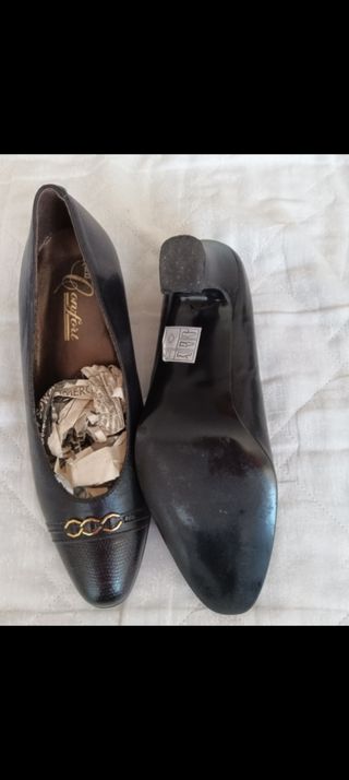 Zapatos salón ancho especial 35