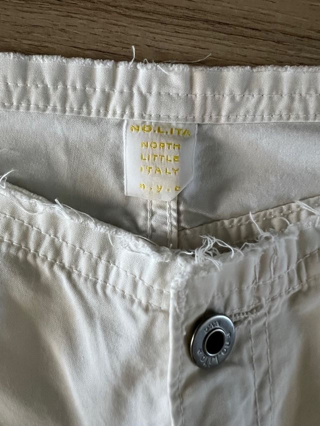 Pantalon blanco NOLITA