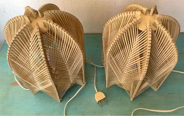 LAMPADE VINTAGE IN LEGNO