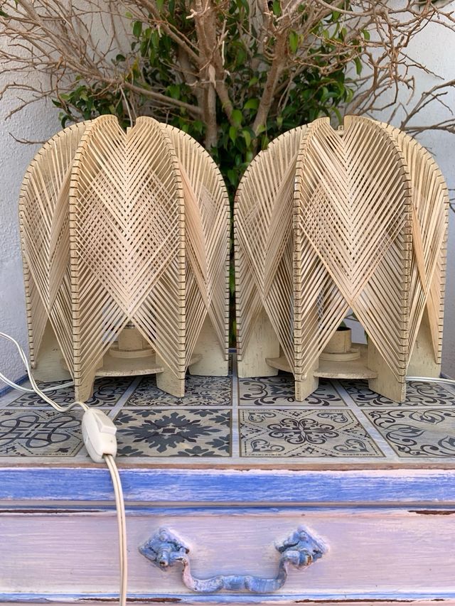 LAMPADE VINTAGE IN LEGNO