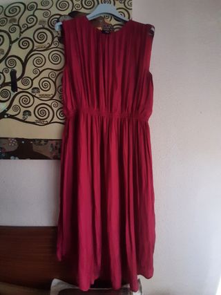 Vestido fuscia