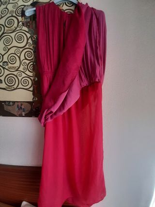 Vestido fuscia