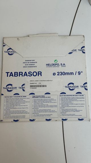 Discos de corte radial grande