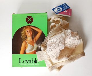 2 Sujetadores LOVABLE a estrenar. Año 70