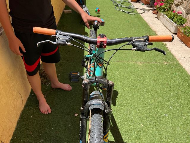 Bicicleta enduro 24 pulgadas