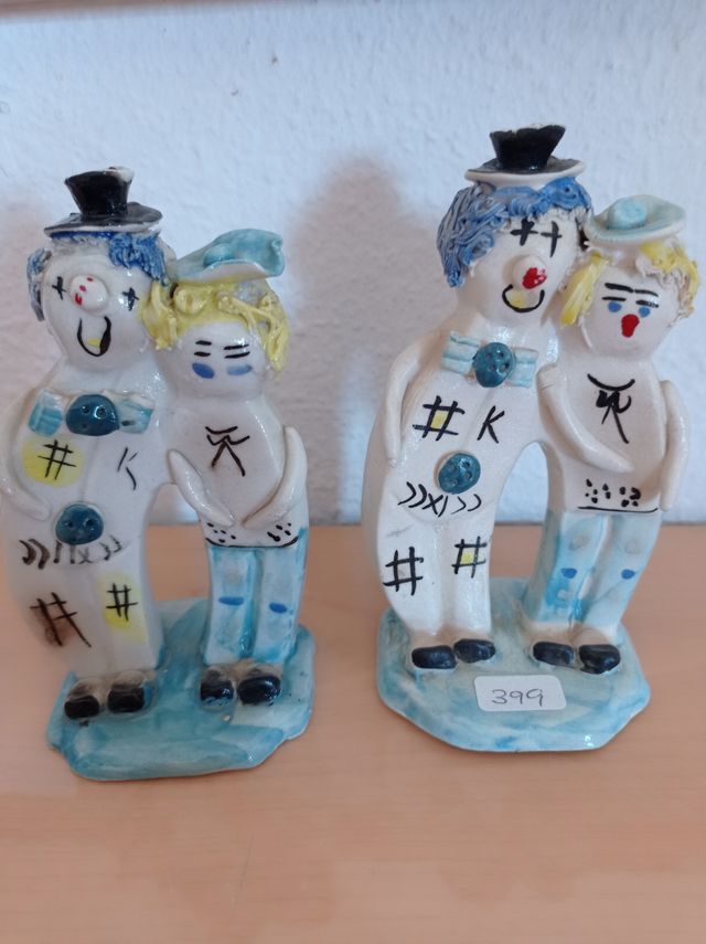 Lote payasos decoración