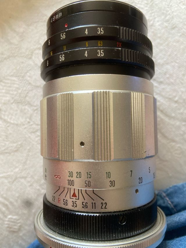 Objetivo/lente fotografia