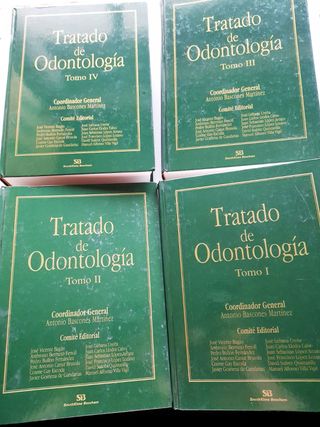 Tratado de Odontología. 4 tomos. Bascones Martínez