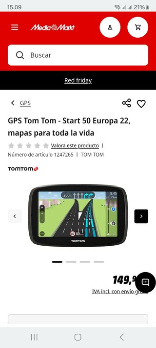 Gps Tomtom start 50