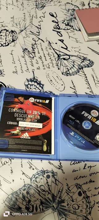 Juego de play 4 FIFA 18