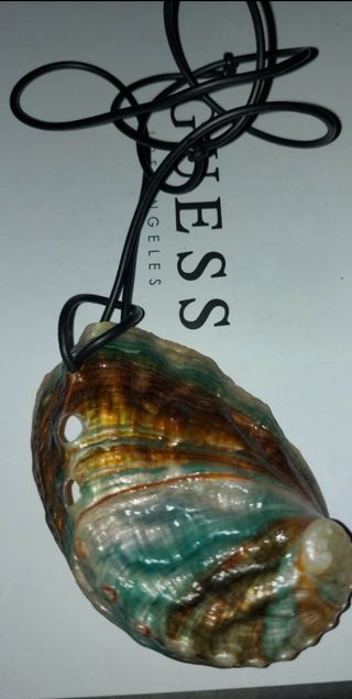 Collana con conchiglia in madreperla