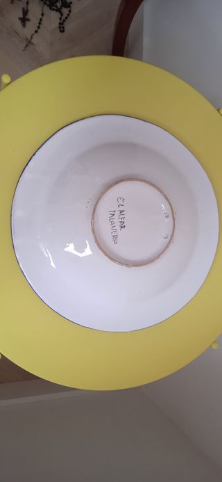 Plato hondo talavera.