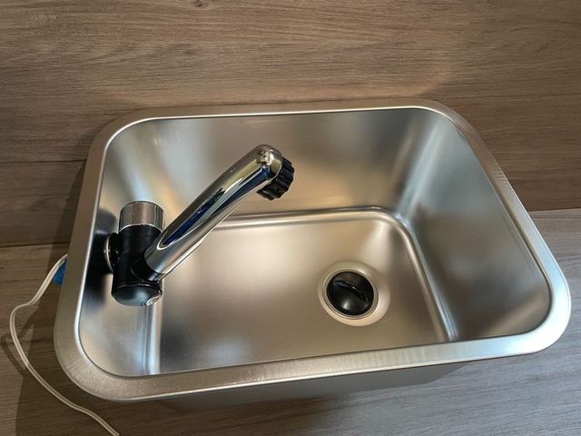 Fregadero camper