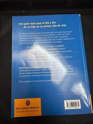 Libro de Emma Bellver "Mi primer bebé"
