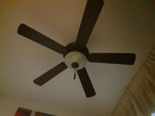 Ventilador de techo.