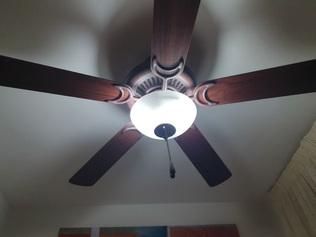 Ventilador de techo.