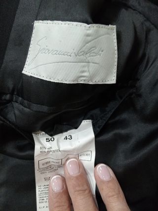 Traje de boda 