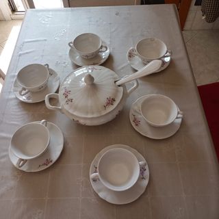 Servizio da brodo Diamond Stone Laveno