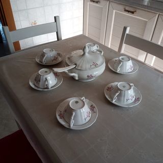 Servizio da brodo Diamond Stone Laveno