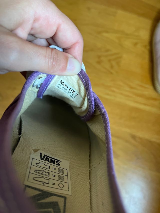 Zapatillas Vans Lila