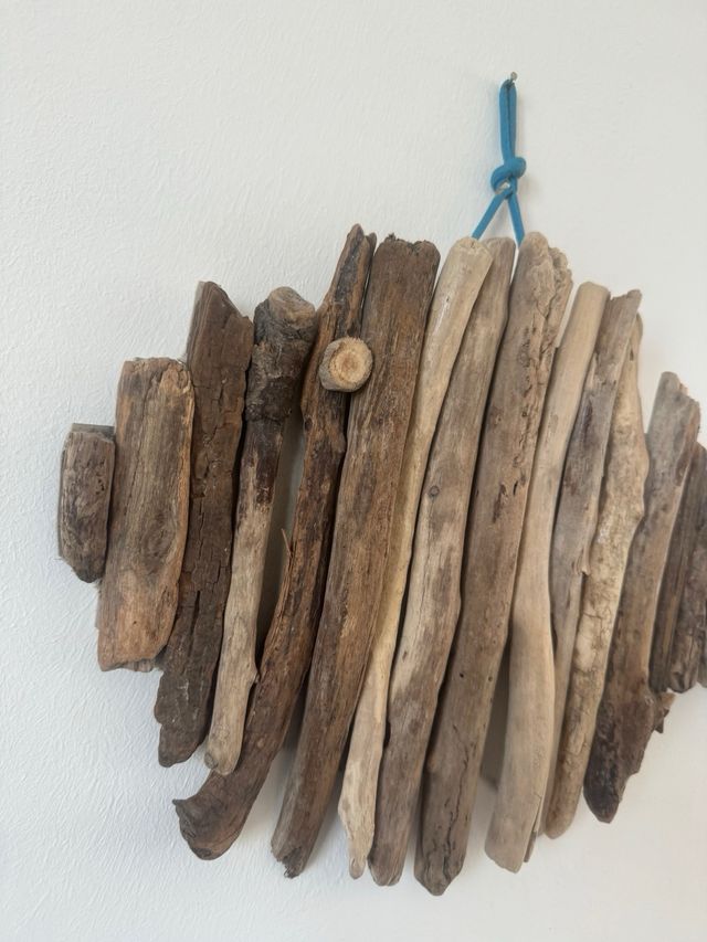 Pesce medio/grande legno di recupero