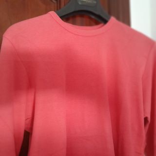 Camiseta manga larga talla S rosa springfield