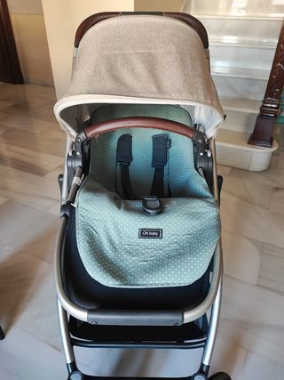 Cochecito y capazo bebé uppababy cruz