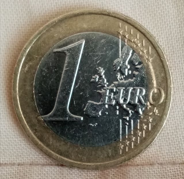 Moneda circulada 1 € Eslovaquia 2009