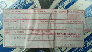 Junta Culata Fiat Seat 131 132 Fiat Ducato