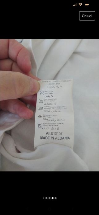 Abito bambina taglia xl