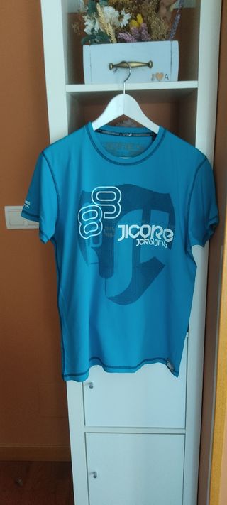 Camiseta de hombre azul,talla L