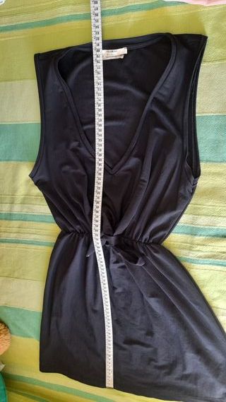 Vestido negro Pull&Bear Talla L