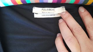 Vestido negro Pull&Bear Talla L