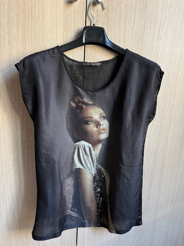 Camiseta con estampado foto