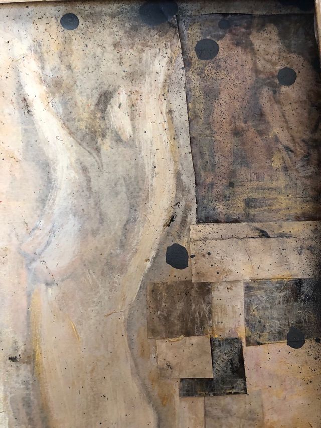 Acuarela original enmarcada. No litografia. 