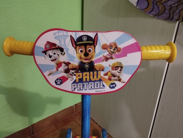 Patinete patrulla canina