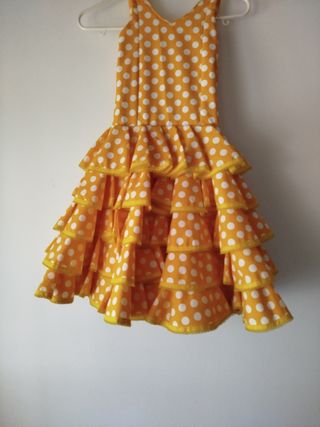 Traje de flamenca de niña 6  7 años 