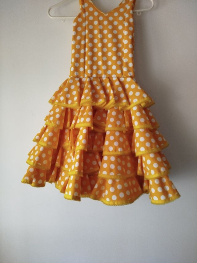 Traje de flamenca de niña 6  7 años