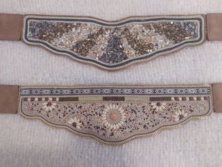 Cinturones con pedrería
