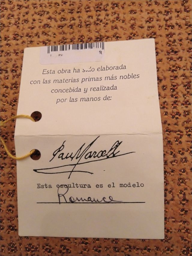 Escultura de Pau Marcell