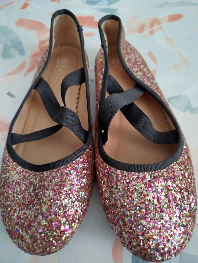 Zapatos manoletinas talla 36