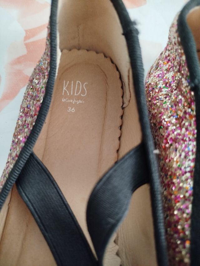 Zapatos manoletinas talla 36