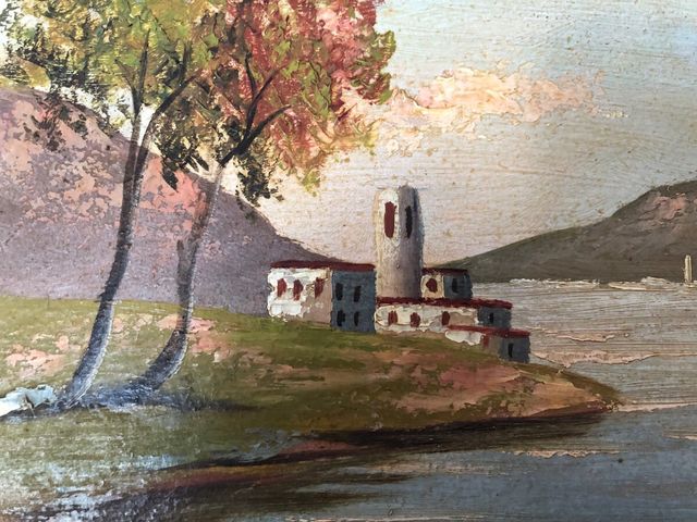 2 oleos originales años 50. Los 2 x 8!!!!!!!!