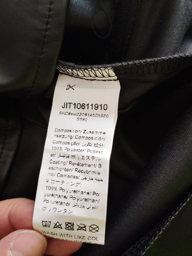 FALDA NEGRA TALLA S 36 SHEIN