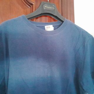 Camiseta azul talla S normal fit manga corta