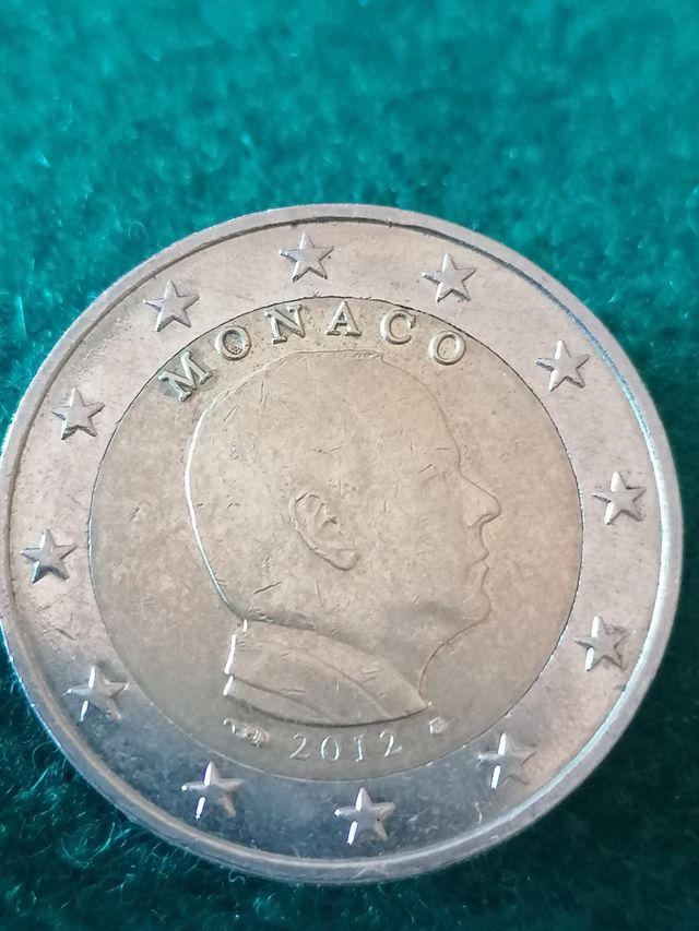 Monedas 2€ Monaco 2012 y 2011