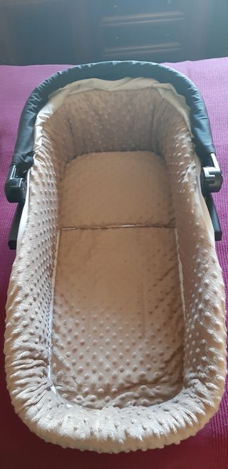 Funda capazo reversible sábanas 