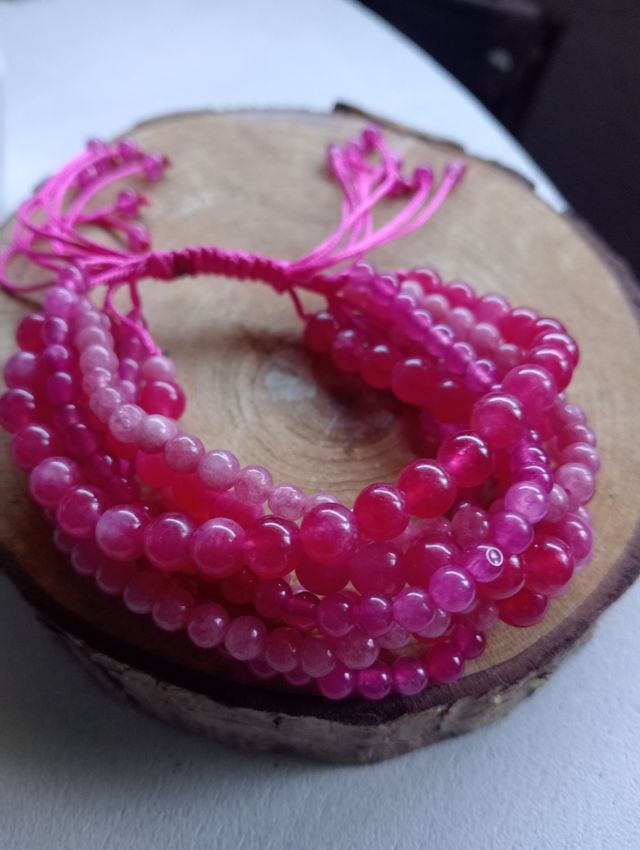 Pulsera múltiple Fucsia