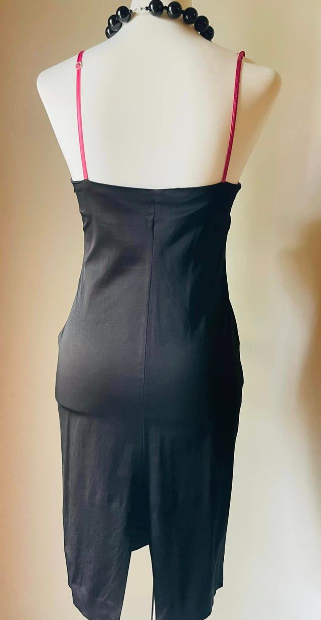 Tubino nero bustier Rinascimento Tg S nuovo